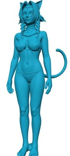 GRUPO DE CHICAS GATO 01 - Cat Girl Group 01 -  SET DE FIGURAS - MINIATURAS PARA ROL - RPG MINIFIGURE - Taberna -TAVERN