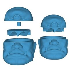Captura-de-Pantalla-2023-12-01-a-las-1.05.23.jpg CYCLOPE CUT-KEYED GRINDER GRINDERKING 80X80X80 MM READY TO PRINT - PRINT ON SITE - EASY PRINT PRINT PRINT WITHOUT MEDIA FDM SLA