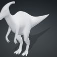 WIRE.jpg DOWNLOAD Hadrosaur 3D MODEL - ANIMATED - BLENDER - 3DS MAX - CINEMA 4D - FBX - MAYA - UNITY - UNREAL - OBJ -  Animal & creature Fan Art People Hadrosaur Dinosaur