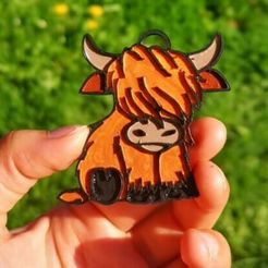 Highland-cow.jpg Highland cow keychain