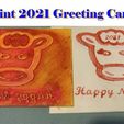 thumb.jpg 3D print 2021 greeting card model