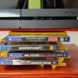 _ ASSASSINS. CREED VALHALLA Sd Pe Su PlayStation 4 Revolving Stackable DVD Shelf Holder