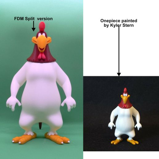 foghorn-split-vs-paint1.jpg Foghorn Leghorn - Onepiece