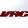 VR6-Heck11mm-Schlüsselanhänger1.jpg vw corrado Golf VR6 keyholder key badge logo emblem