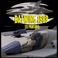 Batwing_4x4.png Fichier 3D Batwing 1989 imprimable・Design imprimable en 3D à télécharger