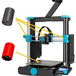 2452456.jpg STL file Plain bearing adapter for Sovol SV06 and other 3D printers・Design to download and 3D print