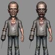 01.jpg Merle - The Walking Dead | Stylized Cartoon 3D Print Model