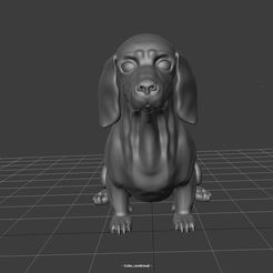 IMG_0742.jpg STL file dachshund・Template to download and 3D print
