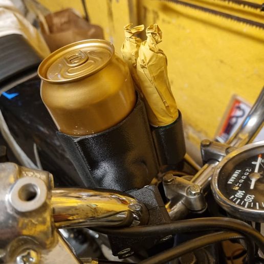 Cup holder for moped 3D model