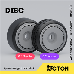 disc.png Disc - 22mm Wheel - Multi-offset