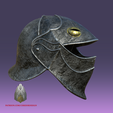 OrcCrowFaced_3.png Orc Crow  Helmet lord of the rings 3D DIGITAL DOWNLOAD FILE