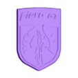 fiero_front_emblem.stl Fiero GT front fascia badge (OE-style)