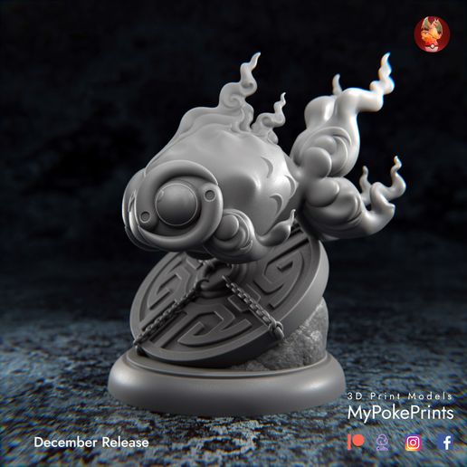 🐠 Chi-yu - presupported legendary fish・ 3D File for ・Cults
