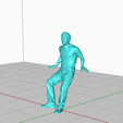 4.png 1/64 Seated Casualmale Figure STL