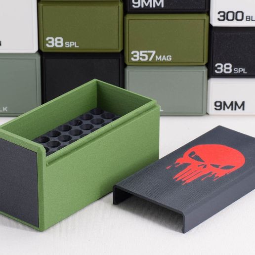 BBOX AMMO BOX 9mm AMMUNITION STORAGE 30 ROUNDS CRATE ORGANIZER 9 mm photo 5