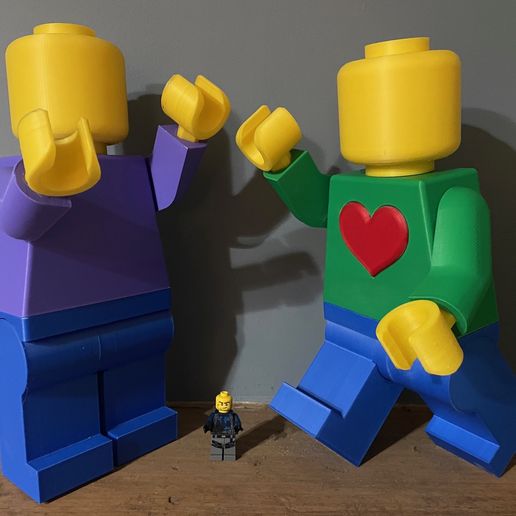 Giant Oversized Building blocks figure minifig mini figure