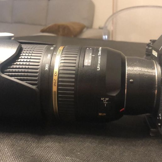 Sony A lens adapter to Fujifilm X Series cameras - 3D model önizlemesi