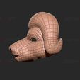z3.jpg Squid Game Mask - Vip Buffalo Mask Cosplay 3D print model