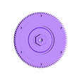 Flywheel_-_13B_-_Scaled.stl Бесплатный STL файл Mazda RX7 Роторный двигатель Ванкеля 13B-REW - Рабочая модель・3D-печатный объект для загрузки