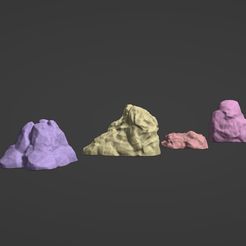 rocas-vol-2.jpg Fichier STL petites pierres・Modèle pour impression 3D à télécharger