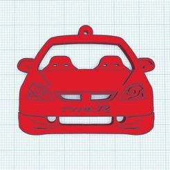 typer.jpg Файл STL Брелок TypeR EP3・3D-печатная модель для загрузки