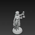 Law-8.png Printable Lady Justice Statue STL OBJ 3D Model