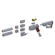 2.png Fallout Weapons Bundle - 2 Printable models - STL - Personal Use