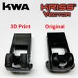 Photo-01.jpg KWA KSC Airsoft Kriss Vector GBB GBBR Part 304 3D Printed Magazine Mag Feed Feeding Lips Replacement