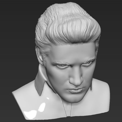 3d File Elvis Presley Bust 3d Printing Ready Stl Objtemplate To