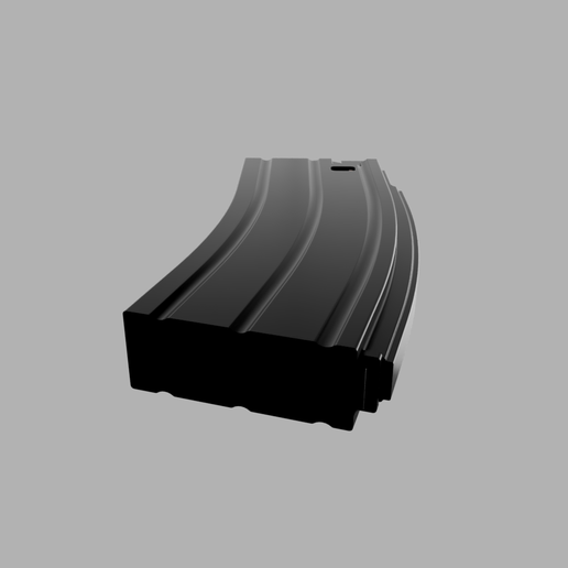 20rnd-3.png Descargar archivo STL Cargadores imprimibles en 3D para AR15 del .22 - Se adaptan a las plataformas Colt / HK416 / Umarex dedicadas al AR15 del .22 • Objeto imprimible en 3D, Viking_NZ