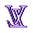 STL file Louis Vuitton Icon Cookie Cutter Stamp・3D printer design to  download・Cults