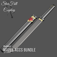 8.png Maple Shield Dagger and Hairpin Bofuri
