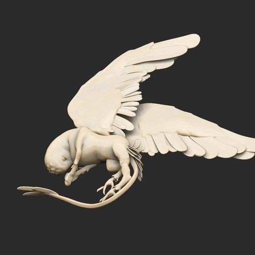 Bird Boss Sleeping - 3D model önizlemesi