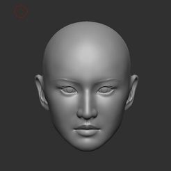 13 Male Head Sculpt 01 3D model Low-poly 3D model