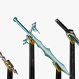 SwordPhoto7.png 15 Stylized Sword Models Pack 1 - Low Poly