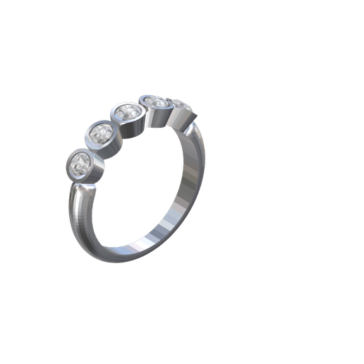 Super Lot x119 wedding ring 3D model