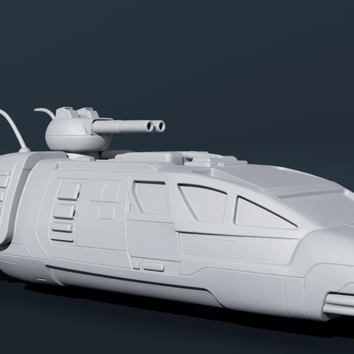 STAR WARS LEGION: REBEL ARROW-23 TRANSPORT - 3D model önizlemesi