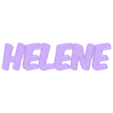 Helene.STL Helene Helen Helena Nome LED letras iluminadas 3 nomes