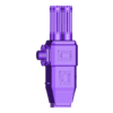 STL-RocketLauncher-Part-05-GatlingRight.stl GroundTurret - Rocket Pod Launcher / Gatling Turret