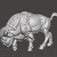 AmericanBuffalotoy2.jpg BÚFALO AMERICANO FIGURA MODELO ANIMAL CRIATURA ORNAMENTO REALISTA