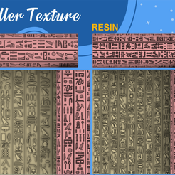 1.png 4 ROLLER POLYMER CLAY//Ägypten/ Hieroglyphen Figuren Textur/EULITEC.COM/CC/COPYRIGHTED LICENSE