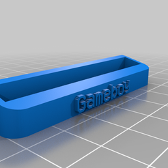 Display_Stand_v1.png Free STL file Gameboy Cart Display Stand・3D printable object to download, Luker250294
