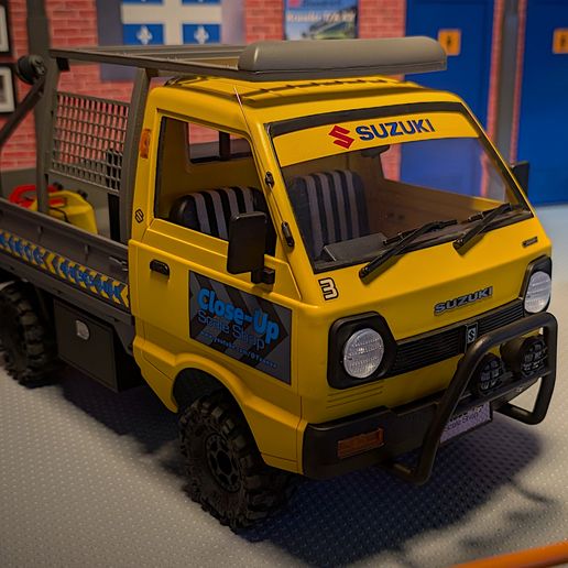 Bull Bar wpl D12 Suzuki carry 1/10