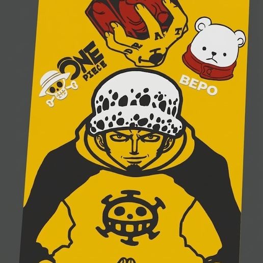 One Piece / Trafalgar LawPoster