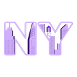 NY_letters.OBJ NYC- New York Letters