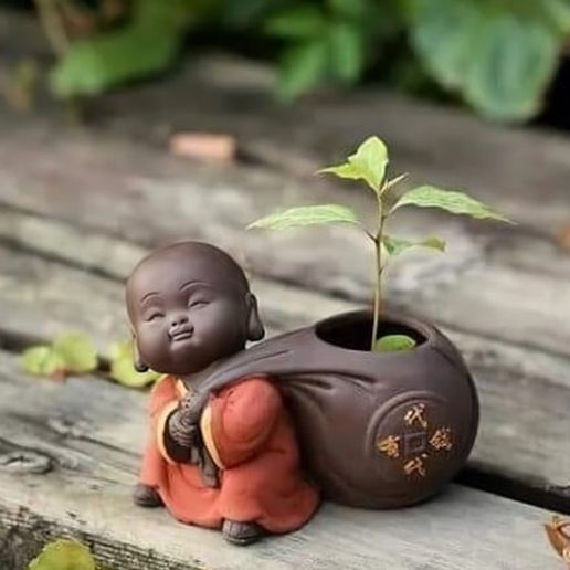 Buddha Vase 01 3D model