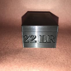 22 LR 1.jpeg 22 Long Rifle (50 Rounds) Stackable Ammo Storage