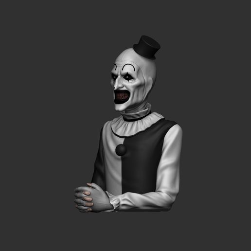 🎨 Art the Clown - Terrifier・ STL File for ・Cults