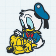 baby-donald.png Baby Donald Disney keychain