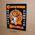 clockwork-orange-naranja-mecanica-stanley-kubrick-pelicula-cartel-drugos.jpg Clockwork Orange, Clockwork Orange, Stanley Kubrick, movie, poster, sign, logo, 3D printing, logo, 3D printing